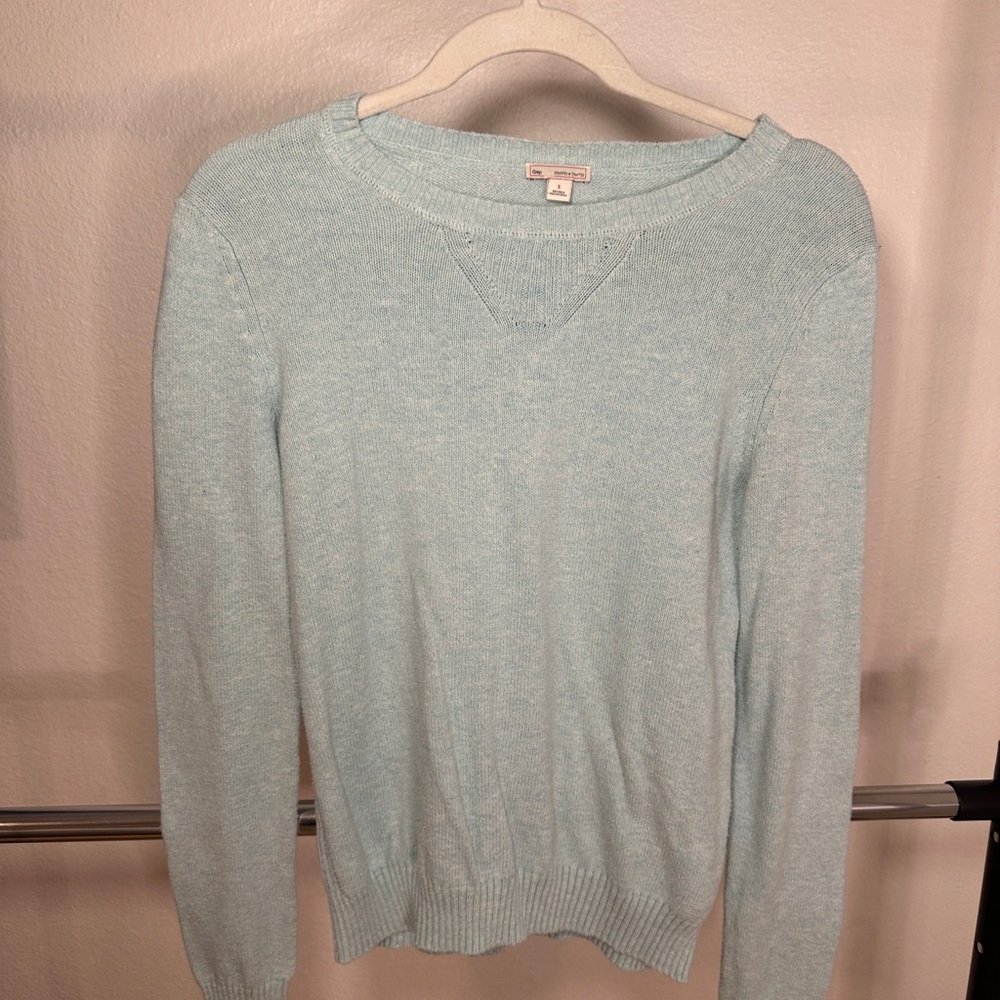 Gap Light Blue Sweater Small